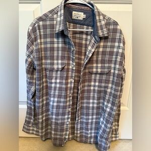 The Normal Brand Men's Plaid Long Sleeve Button Up